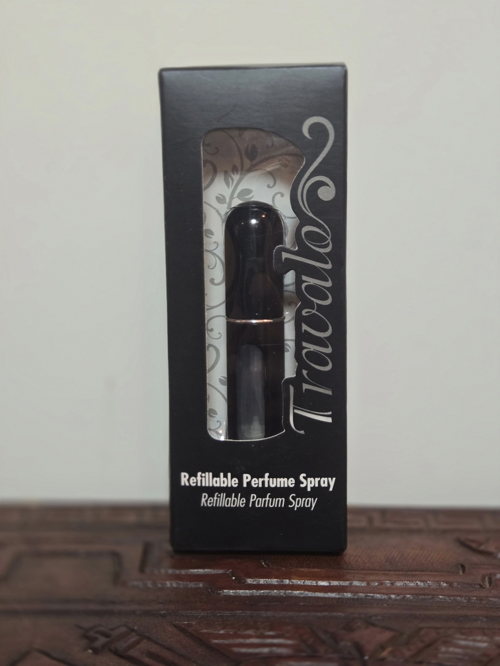 Travalo Refillable Perfume Atomizer - Black